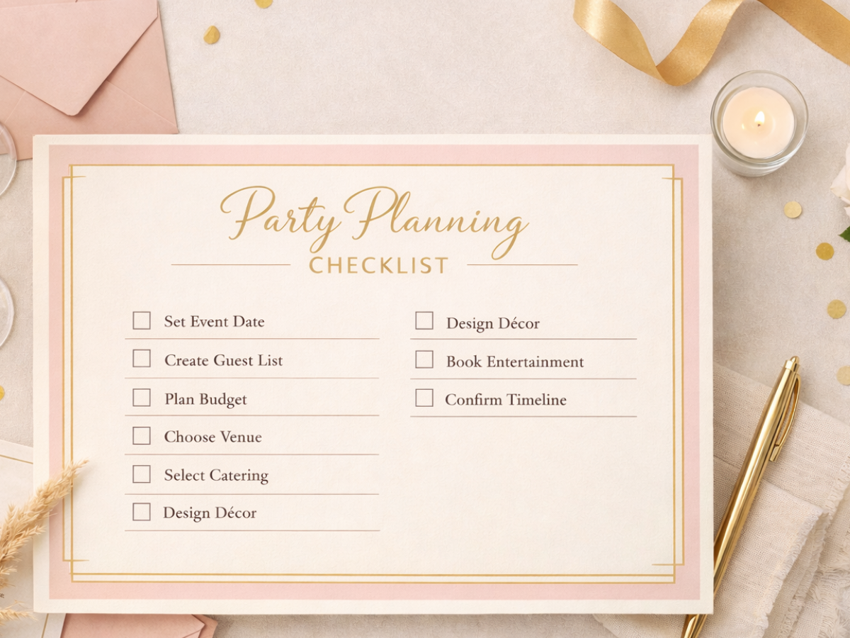 The Ultimate Party Planning Checklist: Steps Every Host Should Follow ...